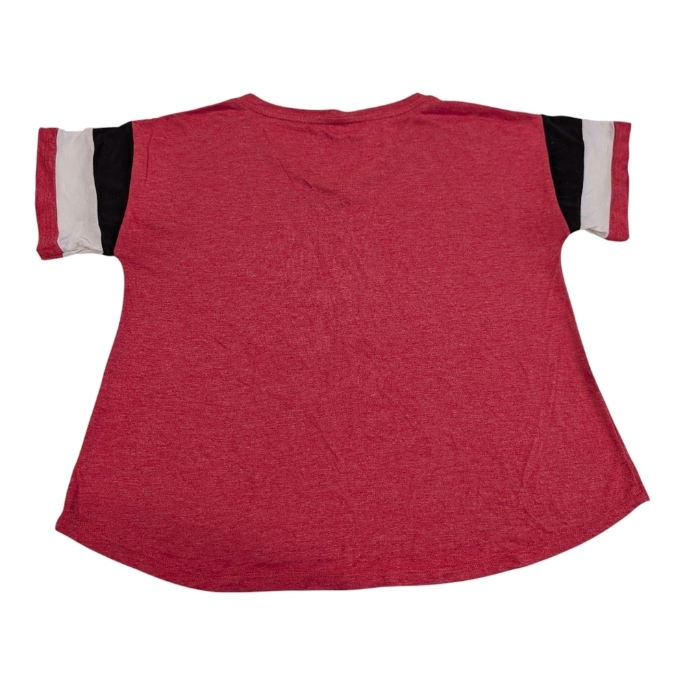 Colosseum Red and Black Utah Utes Tee - Picture 2 of 4